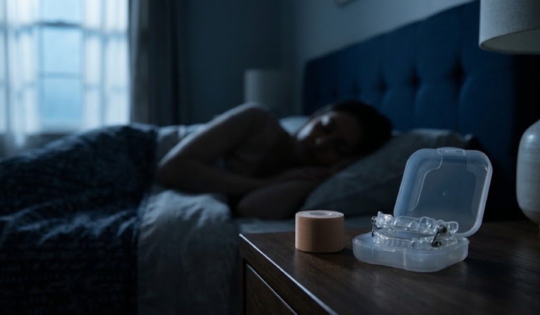 Mouth Taping for Snoring: What a McKinney Sleep Dentist Says